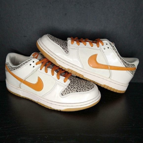 2008 Nike Dunk Low Leopard Size 5.5Y/7W - Picture 1 of 4
